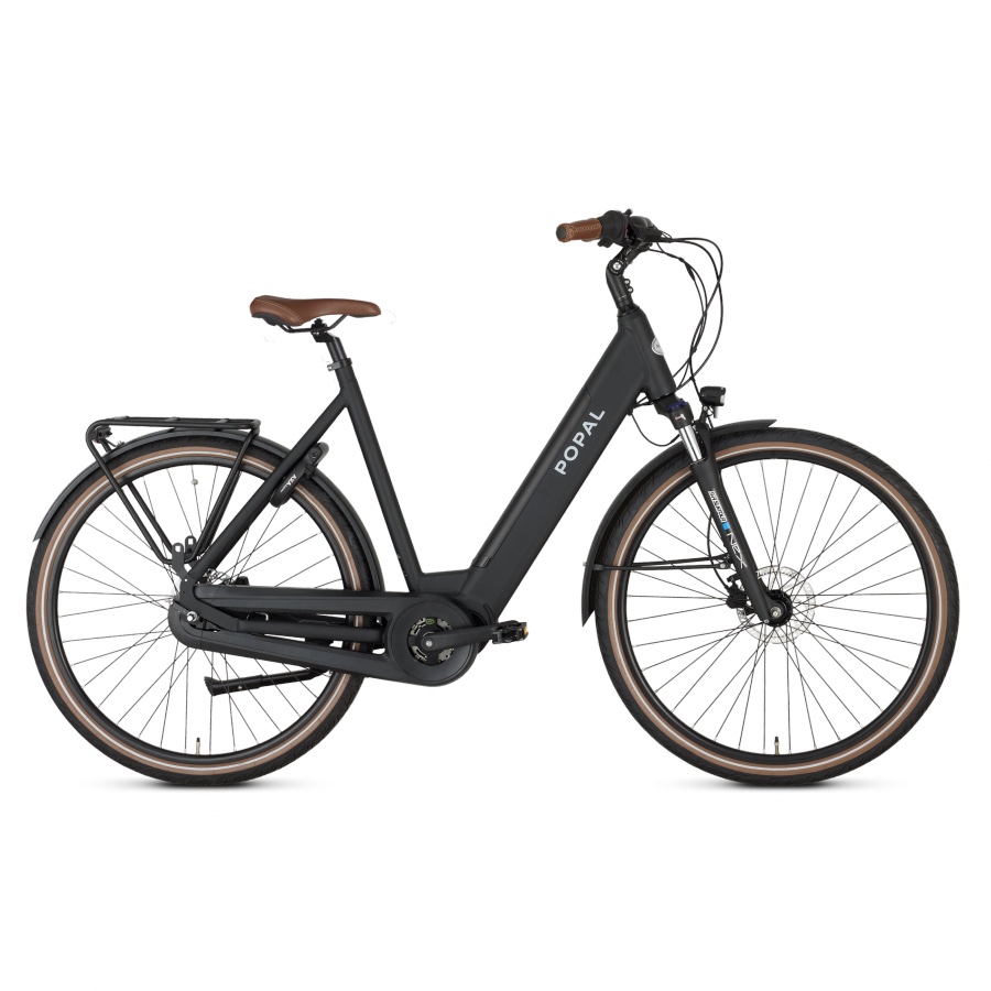 Popal Elektrische stadsfiets Novel MM dames 53 cm mat zwart 520 Wh Popal Elektrische stadsfiets Novel MM dames 53 cm mat zwart 520 Wh