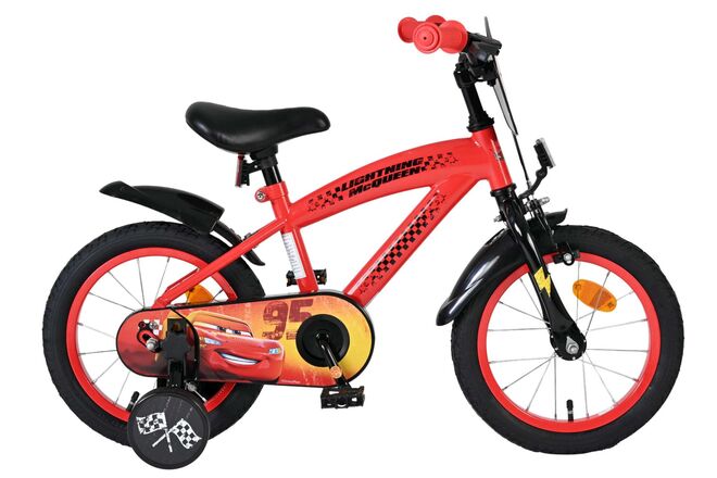 Disney Cars Kinderfiets Jongens 14 inch Rood 2025