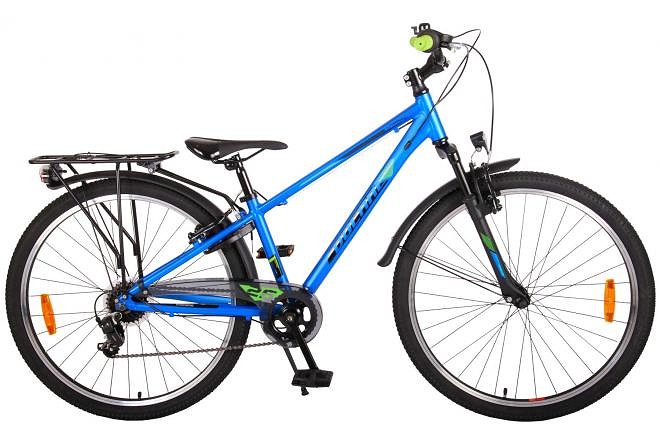 Volare Kinderfiets Cross 26" Blauw/Groen Blauw