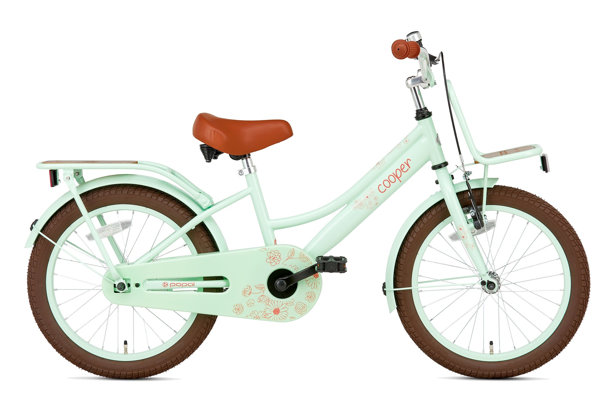 Supersuper Kinderfiets Cooper Bamboo Pistache 18" Pistache