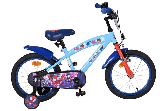 Spidey Kinderfiets Jongens  16 inch Blauw 2025
