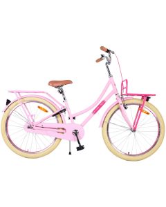 Volare Kinderfiets Excellent 24 inch Roze met voordrager