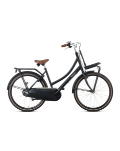 Popal Kinderfiets Daily Dutch Basic+ 26 inch Mat zwart