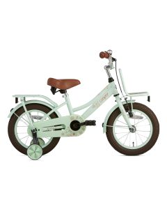 Supersuper Kinderfiets Cooper Bamboo 14 inch Groen
