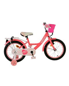 Volare Ashley Kinderfiets Meisjes 16 inch Roze/Rood 2025