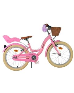 Volare Blossom Kinderfiets Meisjes 18 inch Roze Twee handremmen 2025