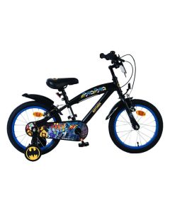 Batman Kinderfiets Jongens 16 inch Zwart 2 handremmen 2025