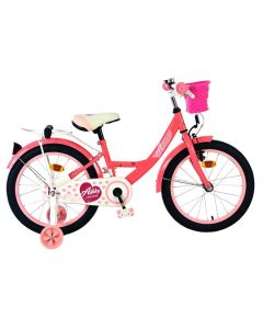 Volare Ashley Kinderfiets Meisjes 18 inch Roze/Rood 2025