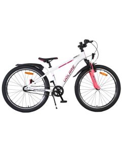 Volare XC Race Kinderfiets 24 inch Nexus 3 Wit/Roze 2025