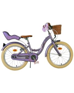 Volare Blossom Kinderfiets Meisjes 18 inch Paars Twee Handremmen 2025