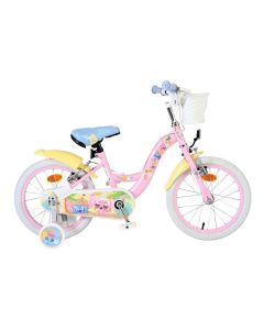 Disney Stitch Kinderfiets Meisjes 16 inch Roze Twee handremmen 2025