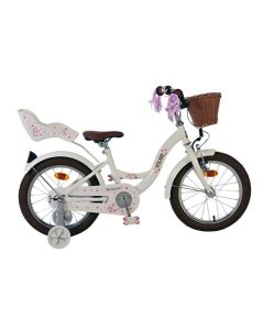Volare Blossom Kinderfiets Meisjes 16 inch Wit 2025