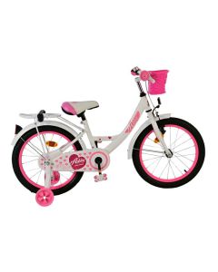 Volare Ashley Kinderfiets Meisjes 18 inch Wit 2025