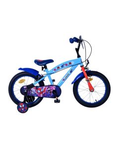 Spidey Kinderfiets Jongens 16 inch Blauw Twee handremmen 2025