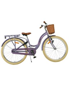 Volare Kinderfiets Blossom Meisjes 26 inch Paars Twee handremmen