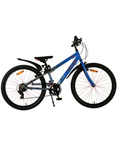 Volare Rocky Kinderfiets 24 inch Blauw 7 speed