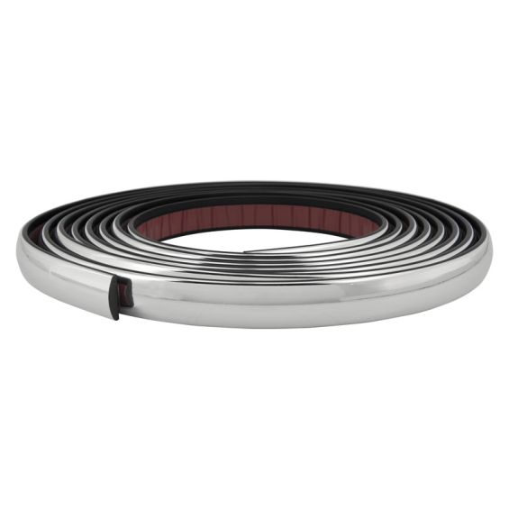 Universele zelfklevende chroomlijst Breedte 20mm / Lengte 5 meter