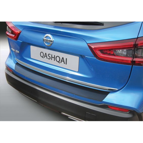 ABS Achterbumper beschermlijst passend voor Nissan Qashqai II Facelift 2017-2020 Zwart ABS Achterbumper beschermlijst passend voor Nissan Qashqai II Facelift 2017-2020 Zwart