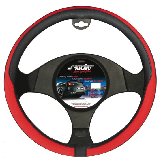 Simoni Racing Stuurwielhoes Tidy 37-39cm Zwart/Rood
