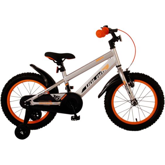 Volare Kinderfiets Rocky 16 inch Grijs Volare Kinderfiets Rocky 16 inch Grijs