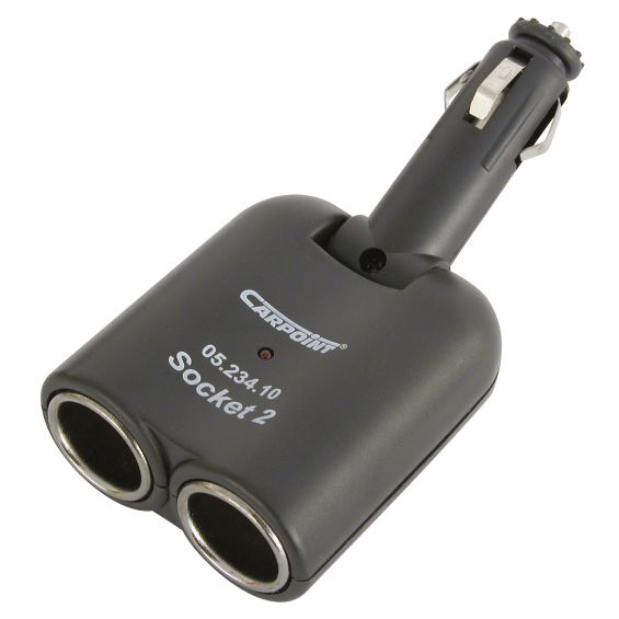 Carpoint 2-weg Aanstekerdoos 12V 5A