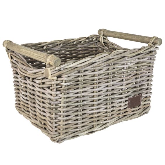 Fastrider fietsmand bamboo 26 liter naturel