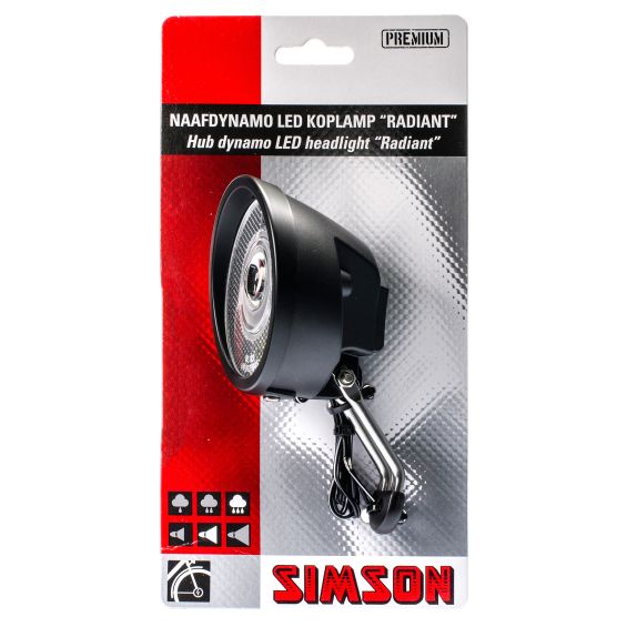 Simson Koplamp naafdynamo Radiant Simson Koplamp naafdynamo Radiant