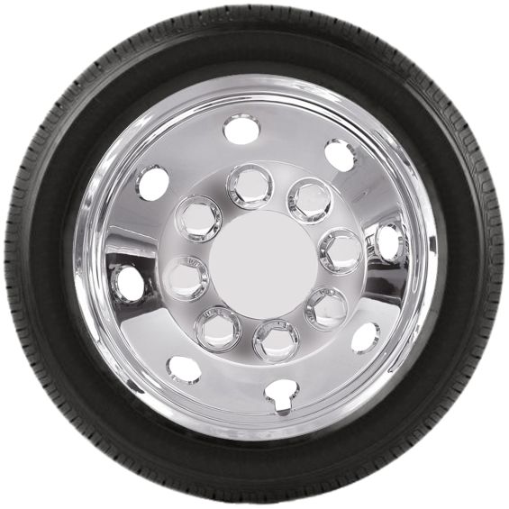 Gorecki Wieldoppenset Chroom Bol 15"