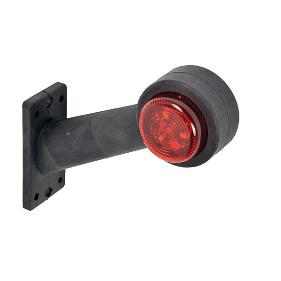 Carpoint Breedtelicht LED rechts rood/wit 150mm schuin Carpoint Breedtelicht LED rechts rood/wit 150mm schuin