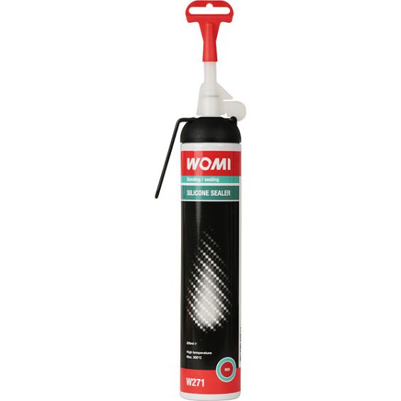 Woml W271 silicone sealer 200 ml Rood
