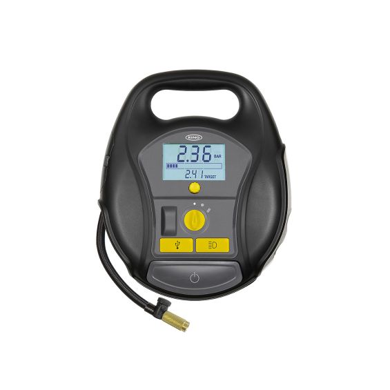 Ring Oplaadbare Compressor 12 en 230 Volt Digitaal RETC6000