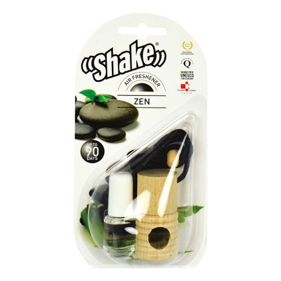 Shake luchtverfrisser + navulling zen 2x 4