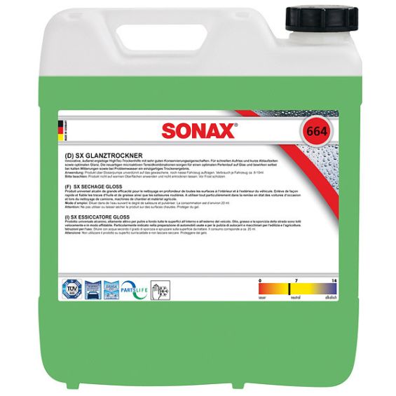 Sonax SX Glansdroger 10L Sonax SX Glansdroger 10L