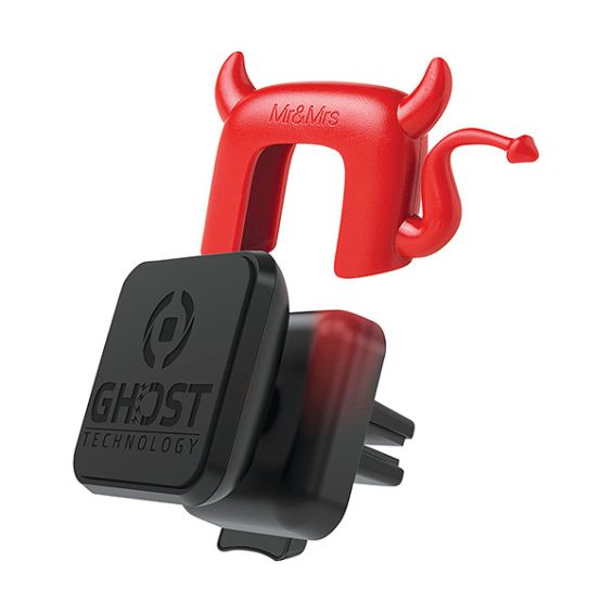 Celly Magnetische Houder Ghost Plus + Luchtverfrisser Devil
