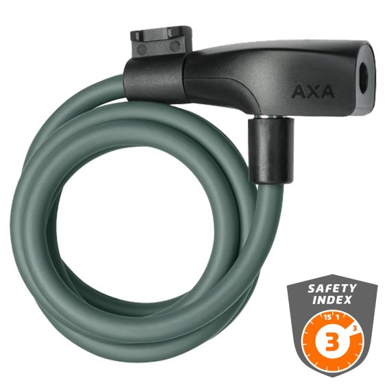 Axa Kabelslot Resolute 8-120 groen