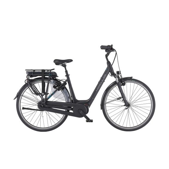 Hercules Elektrische stadsfiets Montfoort F7 Dames 55 cm Mat zwart 400 Wh