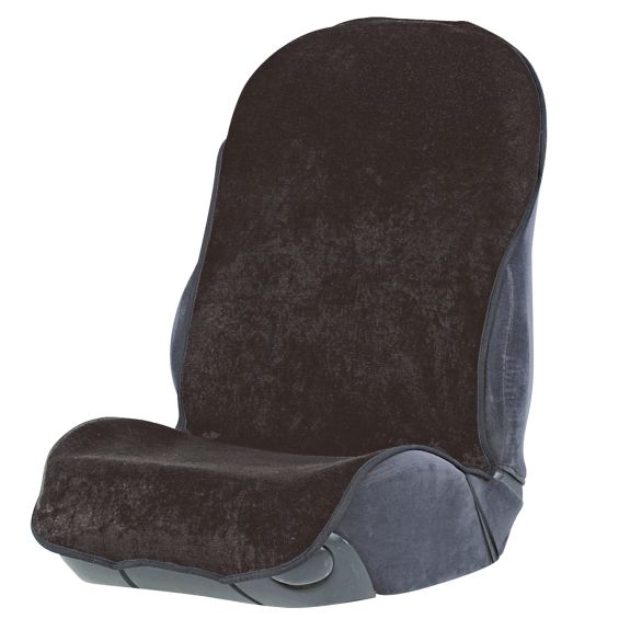 Carpoint Stoelhoes Badstof Zwart Carpoint Stoelhoes Badstof Zwart