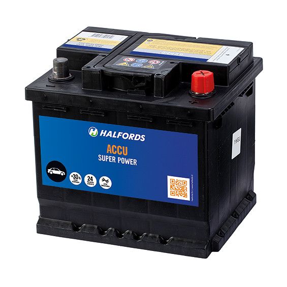 Halfords Accu Calcium SMF 12V 44Ah