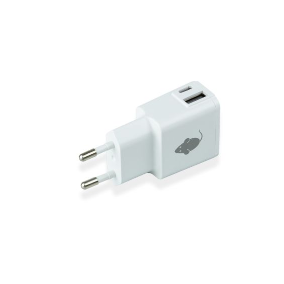 Greenmouse USB & USB-C Oplader - Wit