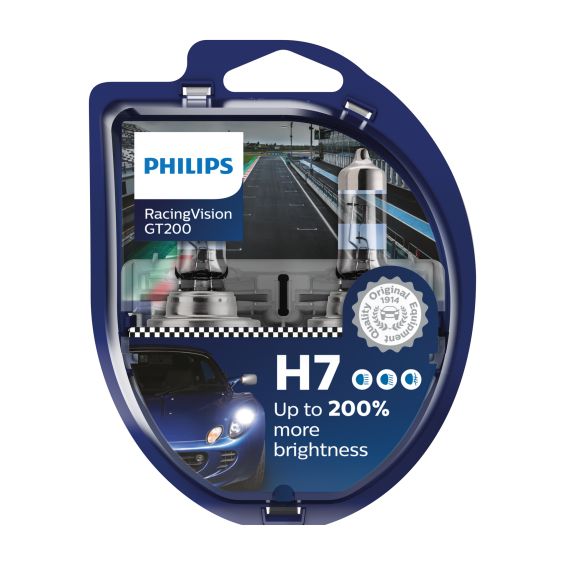 Philips 12972RGTS2 Racing Vision GT200 H7 2 stuks