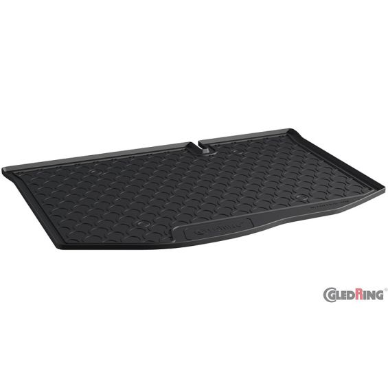Gledring Rubbasol (Rubber) Kofferbakmat passend voor Ford Fiësta VII 5-deurs 2008-2017 (Lage laadvloer)