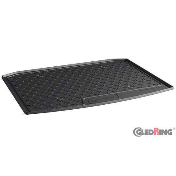 Gledring Rubbasol (Rubber) Kofferbakmat passend voor Skoda Karoq 4WD 7/2017- (Lage laadvloer)