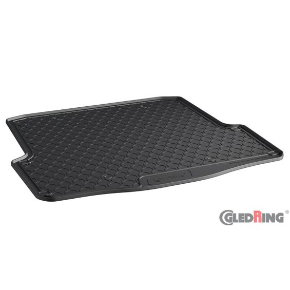 Gledring Rubbasol (Rubber) Kofferbakmat passend voor Skoda Octavia II Kombi 2004-2012 (Lage laadvloer)
