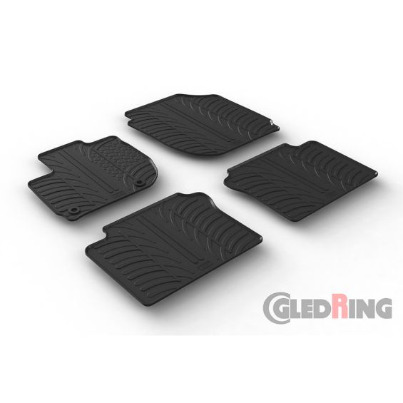 Gledring Rubbermatten passend voor Honda HR-V 8/2015- (T profiel 4-delig + montageclips) Gledring Rubbermatten passend voor Honda HR-V 8/2015- (T profiel 4-delig + montageclips)