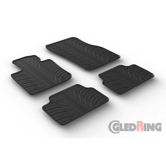 Gledring Rubbermatten passend voor Mini F55 5-deurs 2014- (T profiel 4-delig + montageclips) Gledring Rubbermatten passend voor Mini F55 5-deurs 2014- (T profiel 4-delig + montageclips)