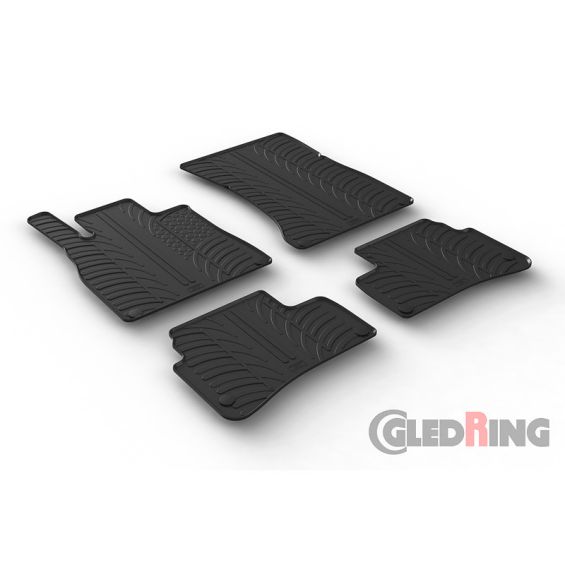Gledring Rubbermatten passend voor Mercedes S-Klasse W222 9/2013- (T profiel 4-delig + montageclips) Gledring Rubbermatten passend voor Mercedes S-Klasse W222 9/2013- (T profiel 4-delig + montageclips)