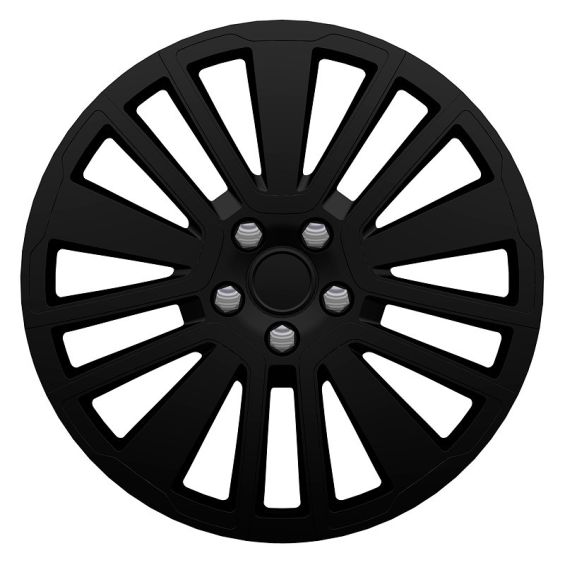 J-Tec 4-Delige Wieldoppenset Scuba SR 14-inch zwart