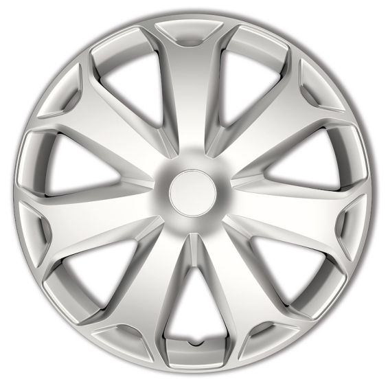 AutoStyle 4-Delige Wieldoppenset Mega 15-inch zilver AutoStyle 4-Delige Wieldoppenset Mega 15-inch zilver