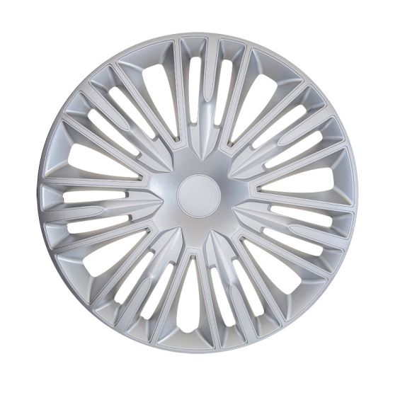 AutoStyle 4-Delige Wieldoppenset Jerez 15-inch zilver