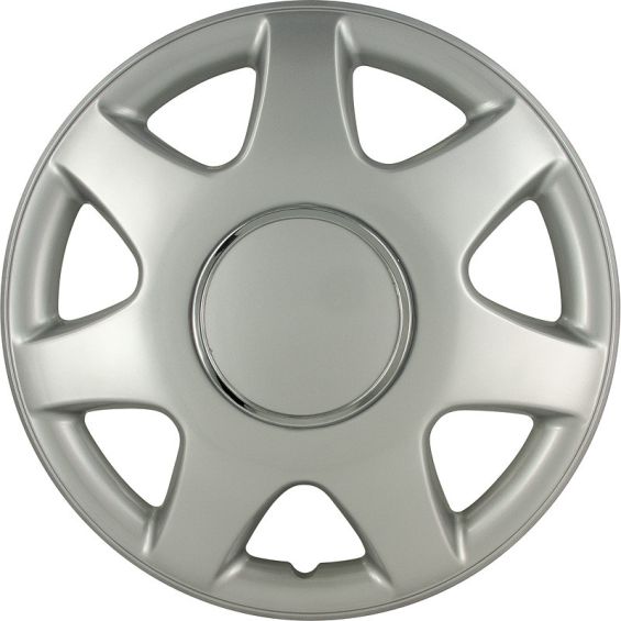 AutoStyle 4-Delige Wieldoppenset Florida 15-inch zilver AutoStyle 4-Delige Wieldoppenset Florida 15-inch zilver